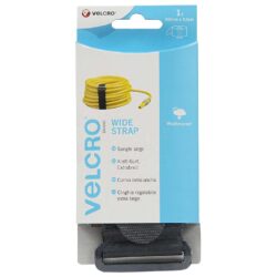 Sangle large VELSTRAP® de marque VELCRO® - noir - 50mm x 92cm