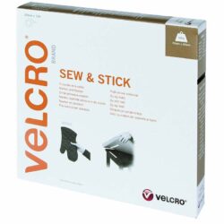 Auto-agrippant à coudre et à coller de la marque VELCRO® - Blanc - 20mm x 10m