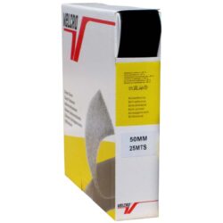 Auto-agrippant adhésif standard de la marque VELCRO® - Noir - 50mm x 25m - boucle