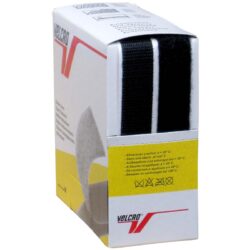 Auto-agrippant adhésif standard de la marque VELCRO® - Noir - 20mm x 5m - boucle et crochet