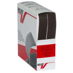 Auto-agrippant à coudre de marque VELCRO® - marron - 20mm x 5m - boucle et crochet