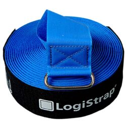 Sangle Velcro logistrap bleu royal - 50 mm x 7m