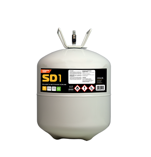 STRATOGRIP SD-1 : nettoyant dégraissant pour résidus de colle, graisse, huile, encre. Non corrosif, sûr sur peintures, plastiques, miroirs. Efficacité exceptionnelle.