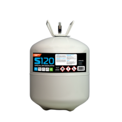 STRATOGRIP S120 : colle en spray sans CFC, adhérence exceptionnelle pour fibres de renforcement, résine de fibre de verre, et applications exigeantes.