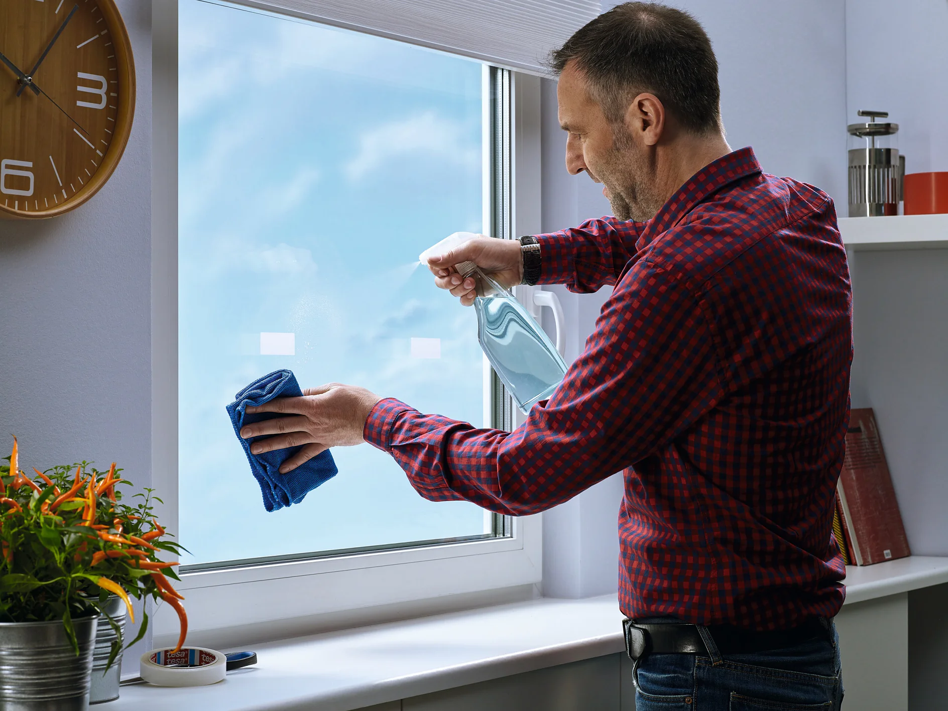 Ruban double-face tesa pour surfaces transparentes - 19mm - rouleau de 1,5 m – Image 3